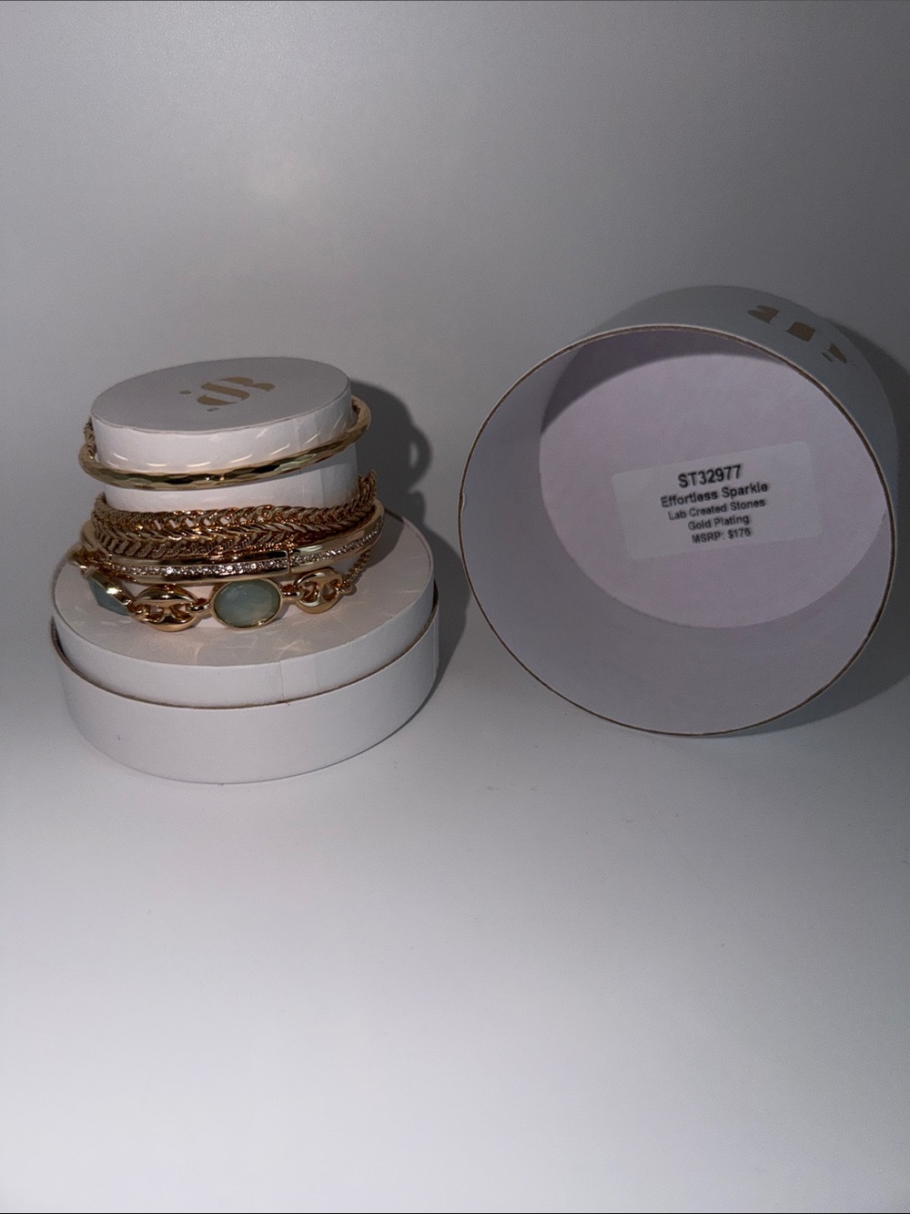 Effortless Sparkle Gold Plated Retail $176 Bomb Party